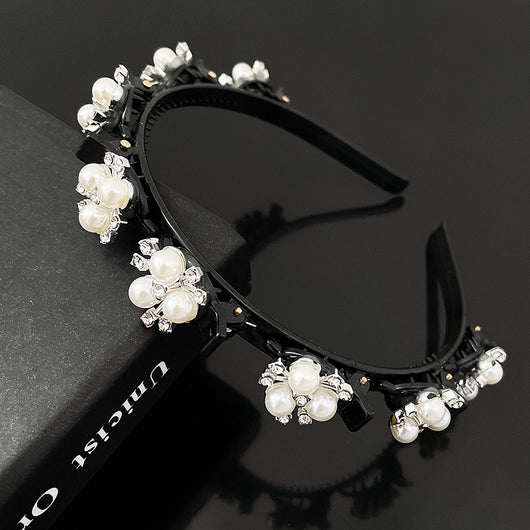 Diadema Lavado Facial con Clip Trenzado - Sujetador de Cabello Práctico - Image 5