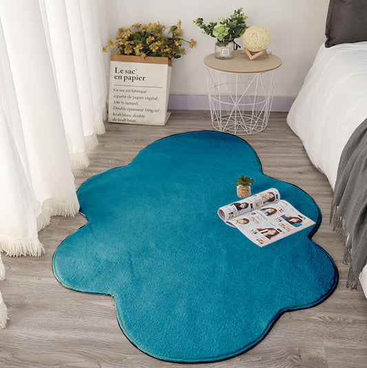 Tapete Nube Blanca Suave para Piso, Alfombra Decorativa Junto a la Cama