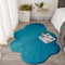 Tapete Nube Blanca Suave para Piso, Alfombra Decorativa Junto a la Cama