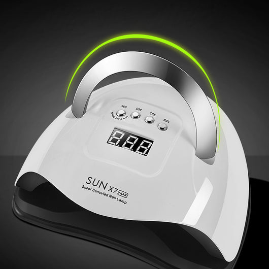 Lámpara UV LED profesional Sun X7Max 180W - Secador de uñas de doble luz - Image 8