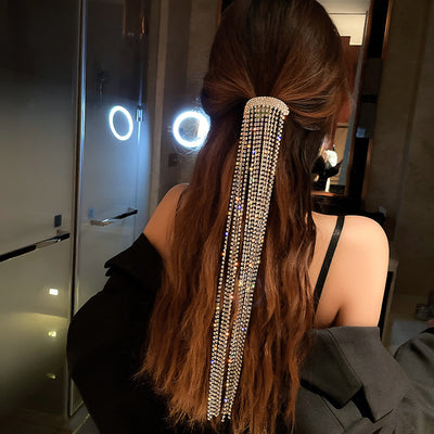 Pasador de Cabello con Borla de Diamantes - Image 2