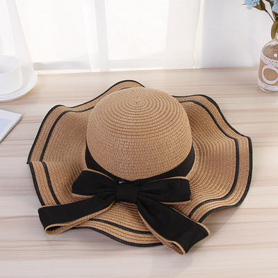 Sombrero Panamá Plegable para Mujer - Protección Solar con Estilo Playero - Image 3