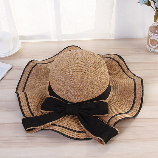 Sombrero Panamá Plegable para Mujer - Protección Solar con Estilo Playero - Image 3