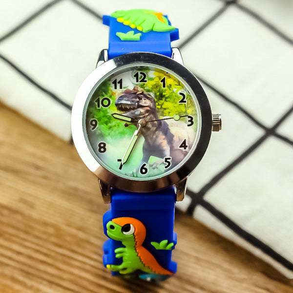 Reloj Electrónico Dinosaurio Luminoso con Aguja