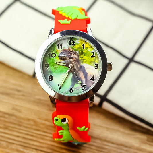 Reloj Electrónico Dinosaurio Luminoso con Aguja