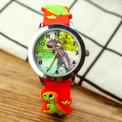 Reloj Electrónico Dinosaurio Luminoso con Aguja
