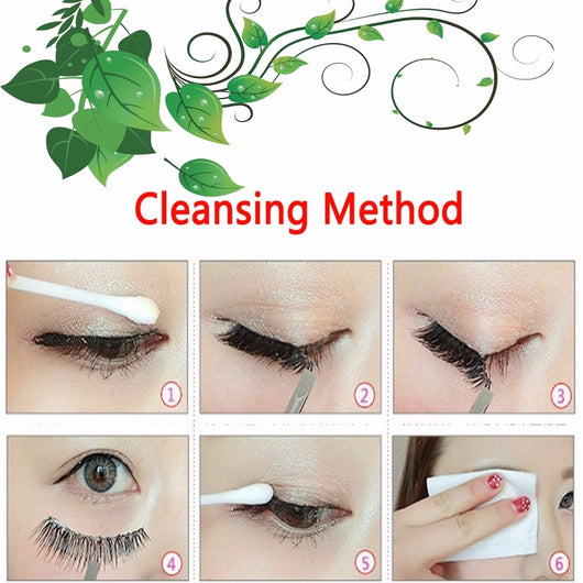 Pestañas Postizas Naturales con Tallo Transparente - Maquillaje Nude - Image 5