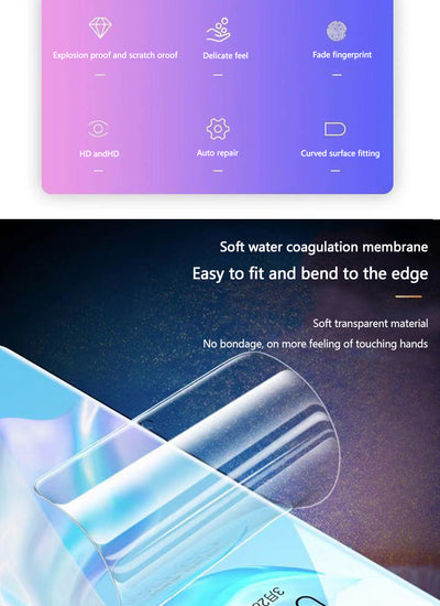 Protector de Pantalla Hidrogel 3 Piezas para Huawei P30 Pro, P50, Mate 20 y Honor - Image 4