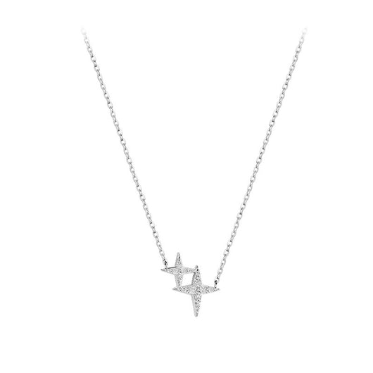Collar Estrella de Cuatro Puntas para Novia - Diseño Exclusivo Minimalista - Image 3