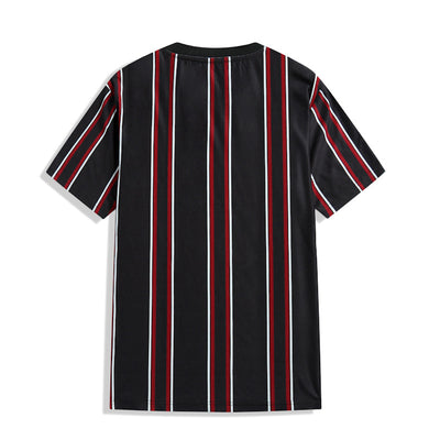 Camiseta de Rayas Verticales para Hombre - Estilo Casual de Verano - Image 10