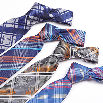 Corbata Jacquard Tejida para Hombre - Poliéster Premium