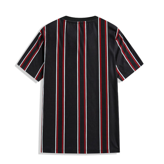 Camiseta de Rayas Verticales para Hombre - Estilo Casual de Verano - Image 3