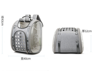 Mochila Transportadora para Mascotas Cápsula Espacial Transparente - Image 11