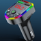 Reproductor MP3 para Auto con Bluetooth, Cargador Dual USB y Luz Ambiental