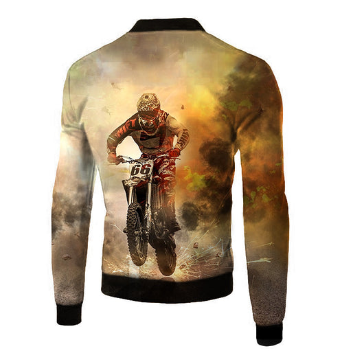 Chaqueta de Vuelo 3D con Estampado Digital para Hombre - Diseño Europeo y Americano - Image 10