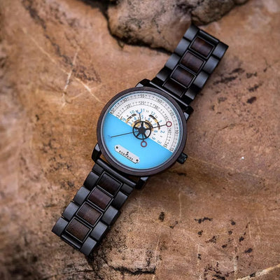 Reloj Automático de Madera para Hombre - Movimiento Mecánico Resistente al Agua - Image 3