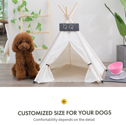 Caseta Desmontable para Mascotas con Diseño de Rayas - Refugio Portátil para Perros y Gatos - Image 10
