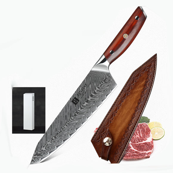 Cuchillo de Chef Profesional y Hacha para Carnes - Juego de Cuchillos de Cocina