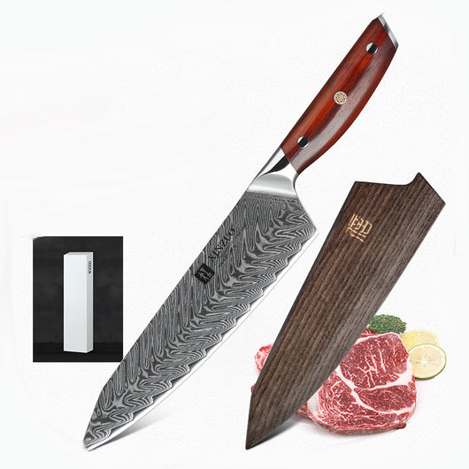 Cuchillo de Chef Profesional y Hacha para Carnes - Juego de Cuchillos de Cocina