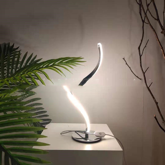 Lámpara LED de Diseño Curvo con Control Táctil - Image 8