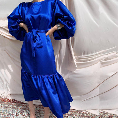 Kaftan Abaya Eid Mubarak Lujo Islámico para Mujer - Vestido Tradicional Dubai Turquía - Image 3