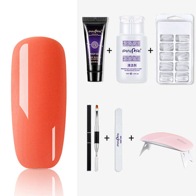 Kit Completo de Adhesivo Fotopolimerizable para Extensiones de Uñas con Moldes y Refuerzo - Image 12