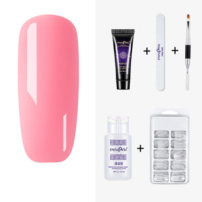 Kit Completo de Adhesivo Fotopolimerizable para Extensiones de Uñas con Moldes y Refuerzo - Image 13