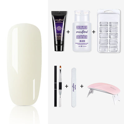 Kit Completo de Adhesivo Fotopolimerizable para Extensiones de Uñas con Moldes y Refuerzo - Image 17