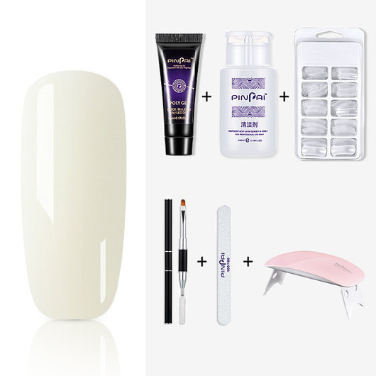 Kit Completo de Adhesivo Fotopolimerizable para Extensiones de Uñas con Moldes y Refuerzo - Image 17