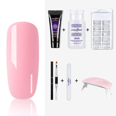 Kit Completo de Adhesivo Fotopolimerizable para Extensiones de Uñas con Moldes y Refuerzo - Image 19