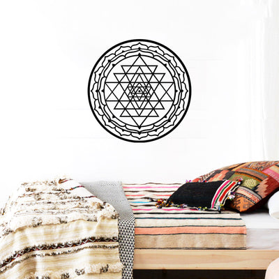 Vinilo Decorativo Triángulos Geométricos para Sala y Dormitorio - Image 6
