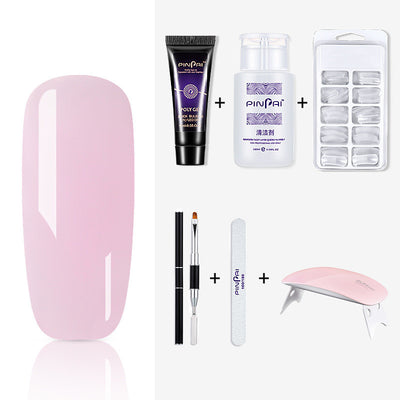 Kit Completo de Adhesivo Fotopolimerizable para Extensiones de Uñas con Moldes y Refuerzo - Image 23