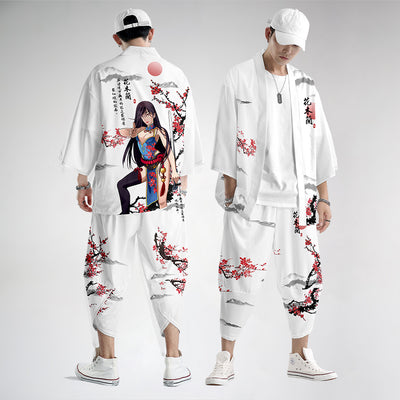 Kimono de Protección Solar Estilo Oriental para Hombre - Image 3