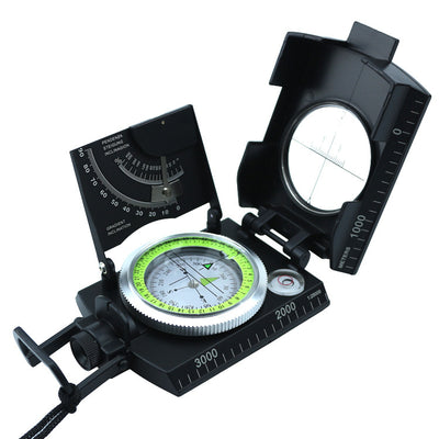 Brújula Profesional con Trípode Compatible con Apple - Ideal para Senderismo y Aventuras