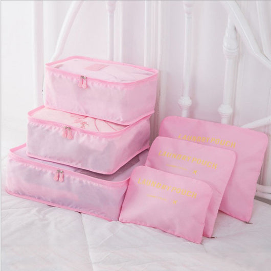 Set de 6 Bolsas Organizadoras de Viaje para Ropa - Image 56