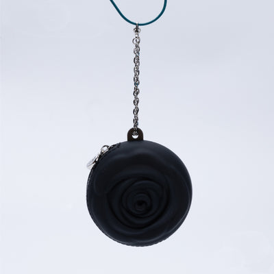 Monedero de Silicona Ecológico con Diseño de Rosa - Bolsa Multiusos Impermeable - Image 3