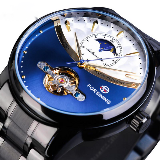 Reloj Automático Multifunción Tourbillon para Hombre - Elegancia y Precisión - Image 9