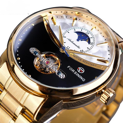 Reloj Automático Multifunción Tourbillon para Hombre - Elegancia y Precisión - Image 14