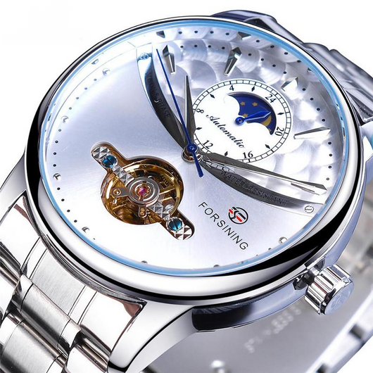 Reloj Automático Multifunción Tourbillon para Hombre - Elegancia y Precisión - Image 12