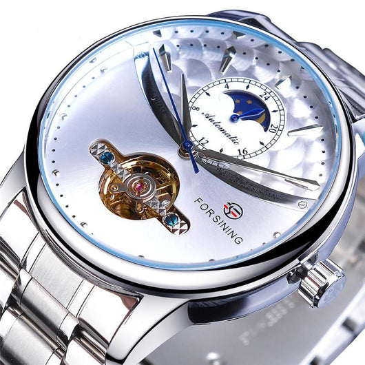Reloj Automático Multifunción Tourbillon para Hombre - Elegancia y Precisión - Image 4