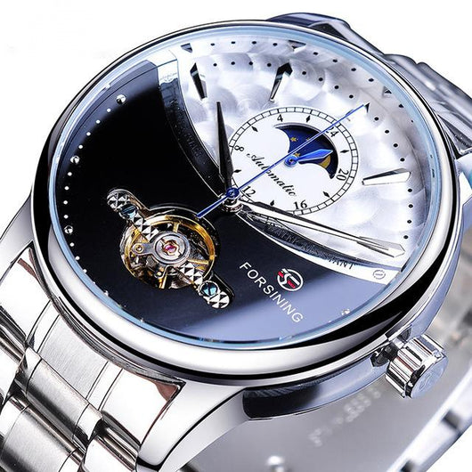 Reloj Automático Multifunción Tourbillon para Hombre - Elegancia y Precisión - Image 8