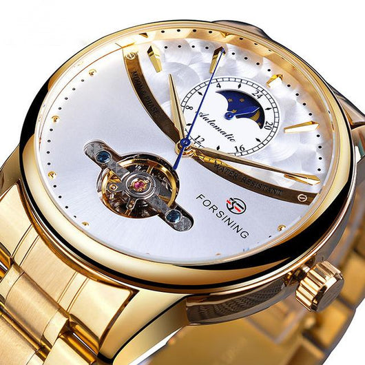 Reloj Automático Multifunción Tourbillon para Hombre - Elegancia y Precisión - Image 6