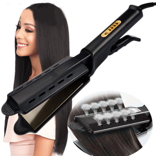 Plancha de Vapor para Cabello sin Daño - Alineador Profesional U.S. Standard