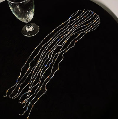 Diadema Brillante con Borla de Diamantes - Accesorio de Cabello Personalizado - Image 10