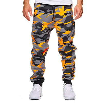 Pantalones Deportivos Camuflaje Cintura Media Elásticos Estampados - Image 8