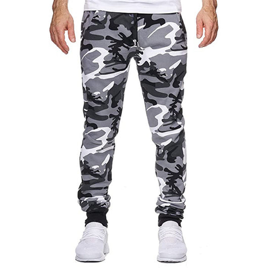 Pantalones Deportivos Camuflaje Cintura Media Elásticos Estampados - Image 10