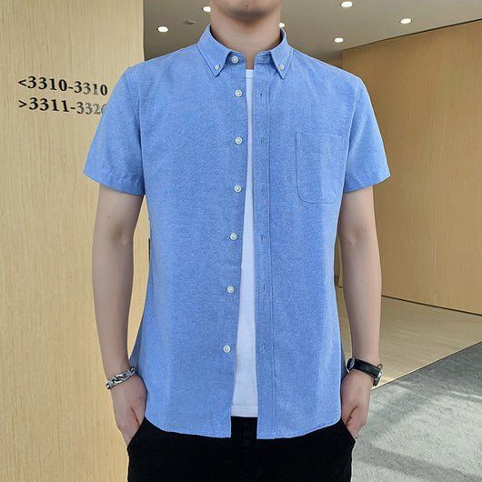 Camisa Slim Fit Estilo Coreano para Hombre - Image 3
