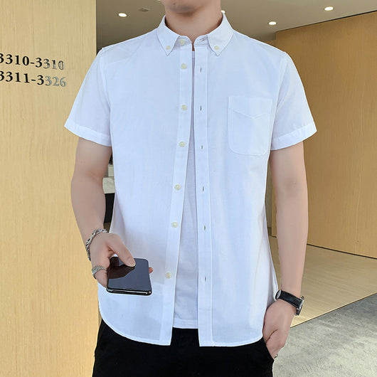 Camisa Slim Fit Estilo Coreano para Hombre - Image 9
