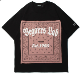 Camiseta Holgada Urbana Unisex - Estilo Hip Hop Europeo Moderno - Image 6