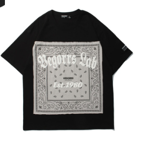 Camiseta Holgada Urbana Unisex - Estilo Hip Hop Europeo Moderno - Image 7